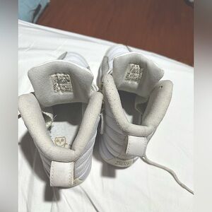 Jordan Kids' White and Gray Sneakers